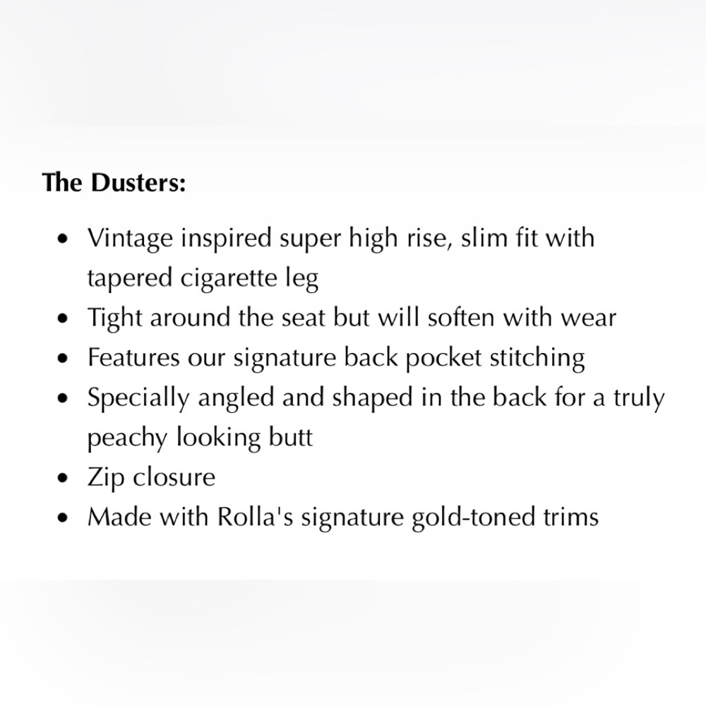 ROLLA'S Duster High Rise Slim Jeans - Picture 5 of 14